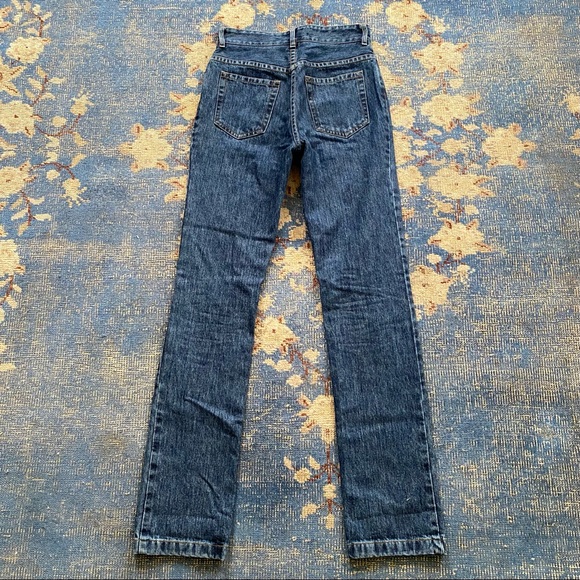 Matthew Adams Dolan Straight Jeans 25 - Picture 3 of 4